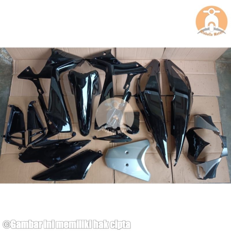 full set cover body halus/full body halus dan kasar honda supra X 125 R/supra 125 batman 2008-20013 