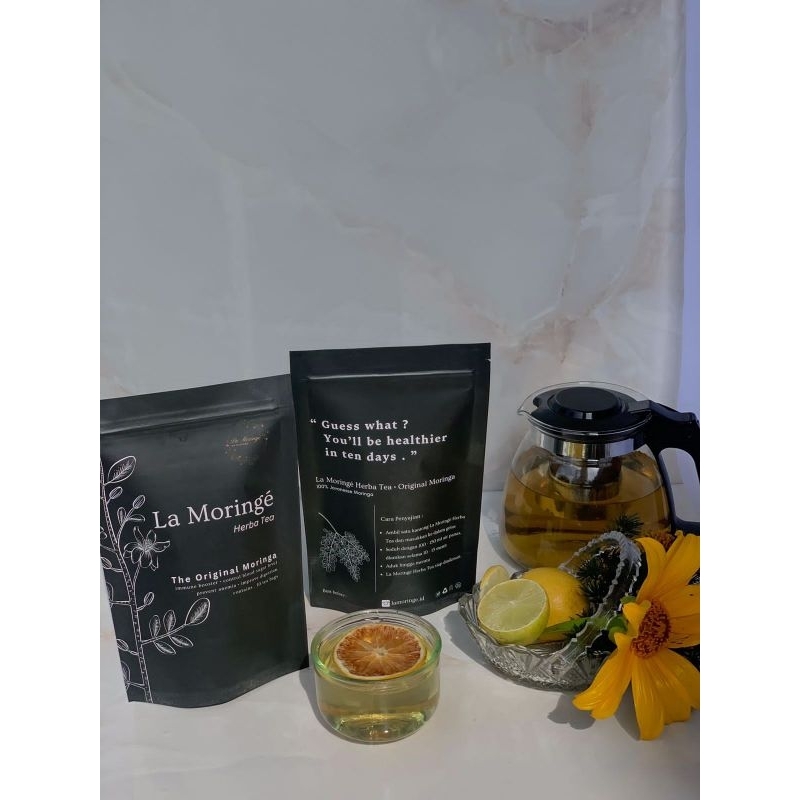 

Teh herbal kesehatan La Moringé Herba Tea ORIGINAL MORINGA