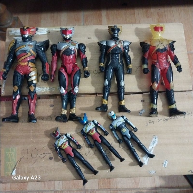 kamen rider bima x dan azazel ( kesatria garuda bima x ) ORI BANDAI