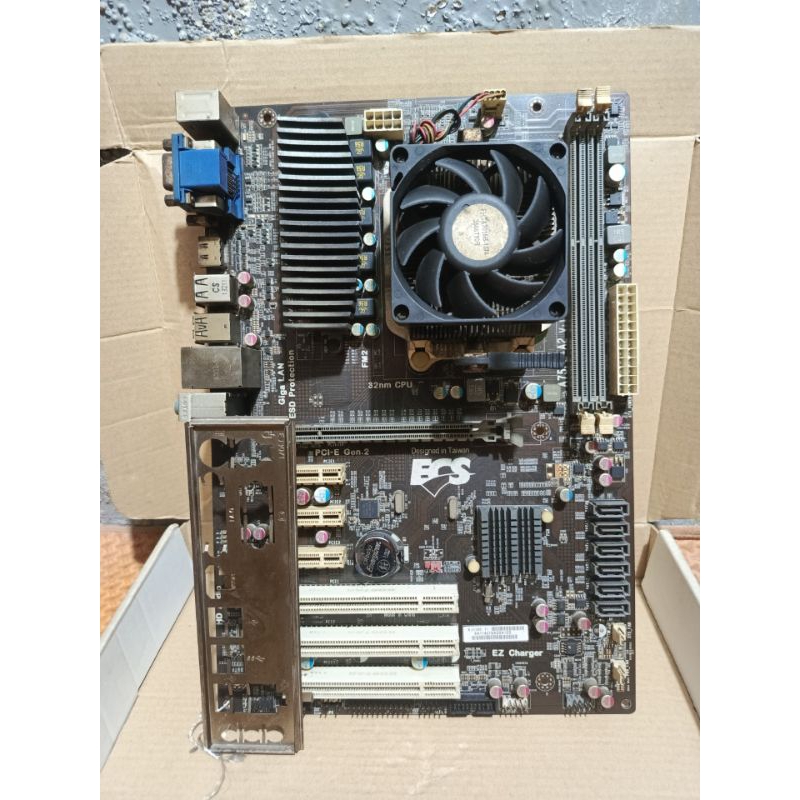Motherboard Mobo ECS FM2 Processor AMD A8 5600K