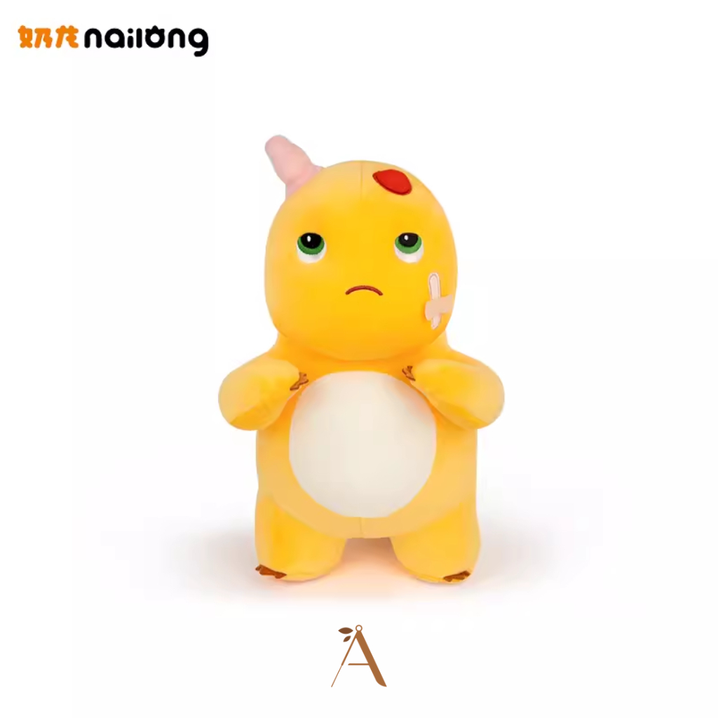 [OFFICIAL] Boneka Nailong Ouch Dino Kuning Boneka Doll Kuning Lucu Imut Naalong Nalong