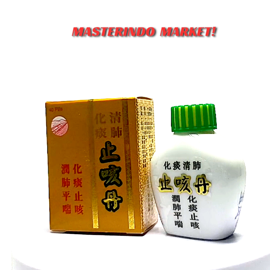 Obat Batuk Asma Cina Zhi Ke Dan Tan Herbal Original