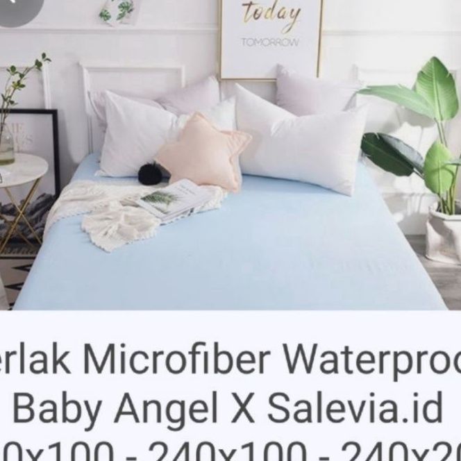 FG2 Saleviaid Baby Angel Perlak Ompol Bayi Anak Dewasa Nifas Waterproof Bahan Katun Microfiber Toile