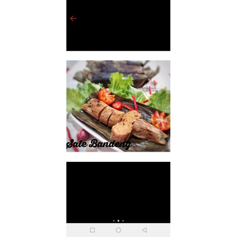 

sate bandeng khas serang