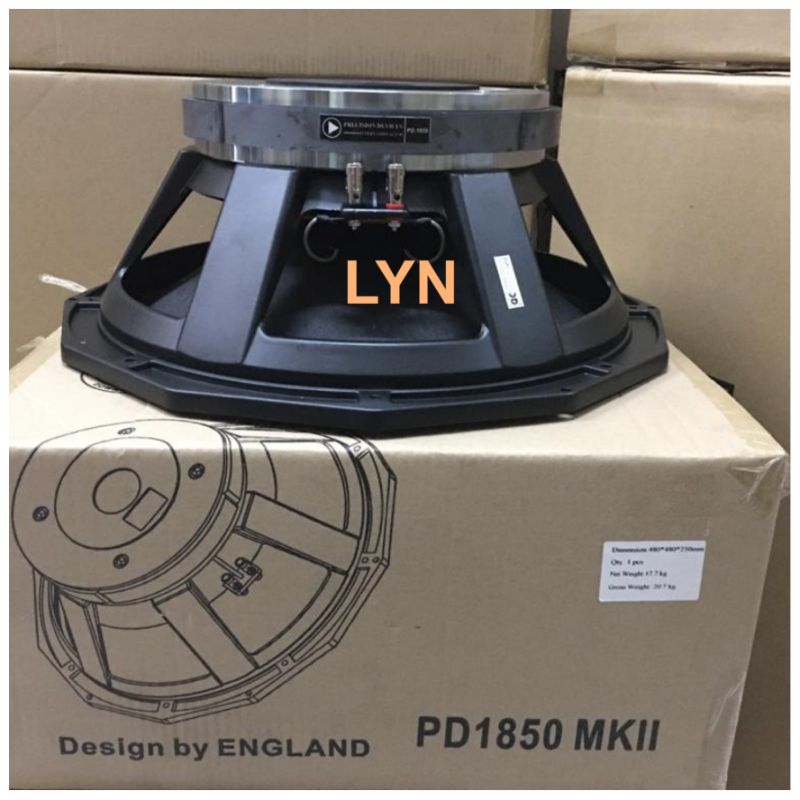 SPEAKER SUBWOOFER PRECISION DEVICES PD1850 MK2 VC 5 INCH PD 1850 MK II