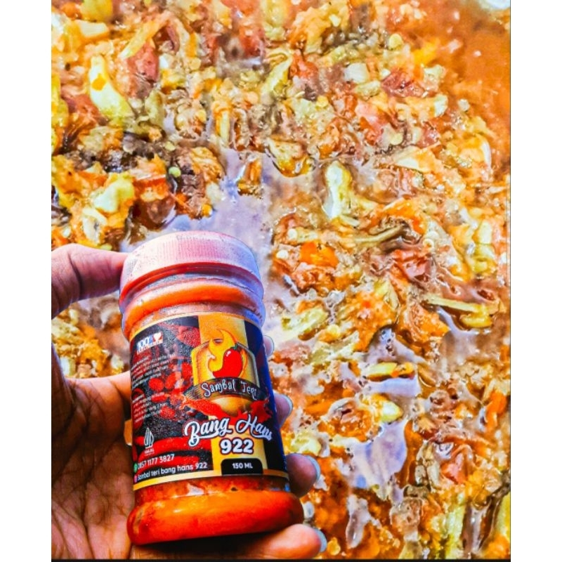 

sambal teri pedas 150gram