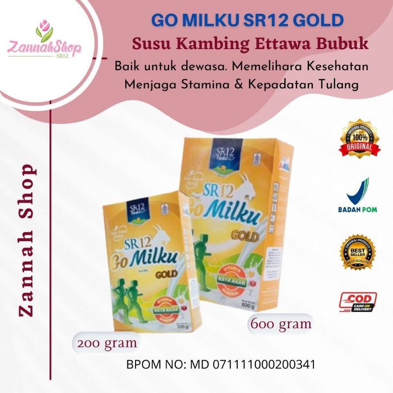 

Susu Kambing Etawa Bubuk Gomilku Gold Extra Kalsium Tanpa Gula Bebas Kolesterol