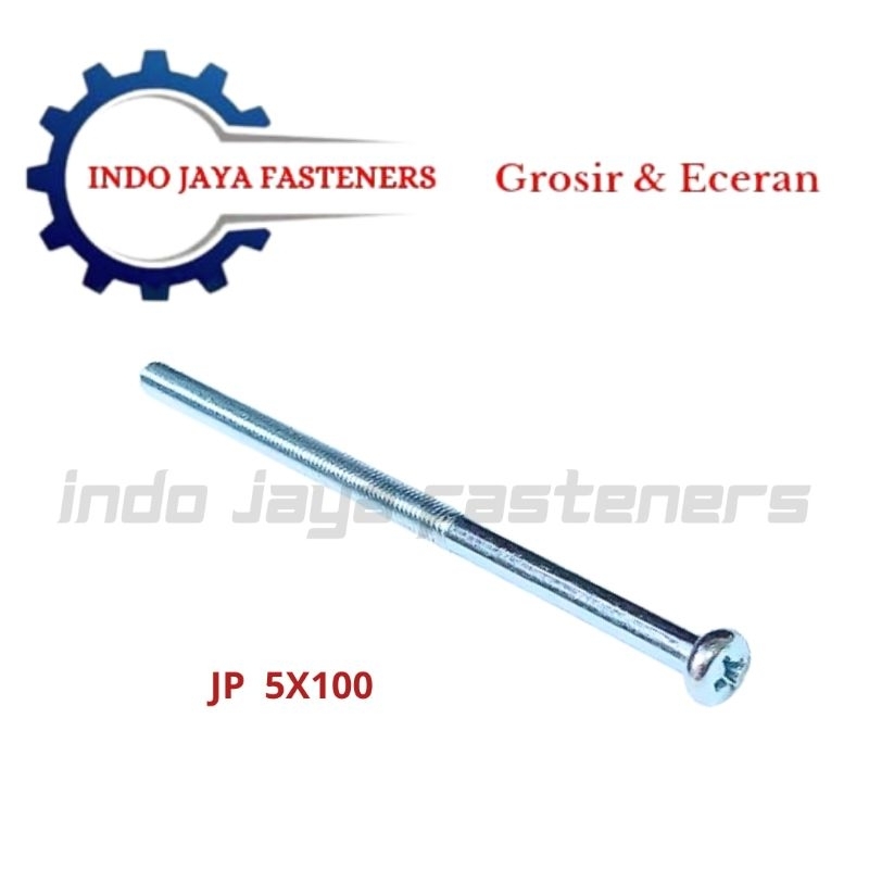 Baut JP M 5 x 100 Baut Philip M5 x 100mm