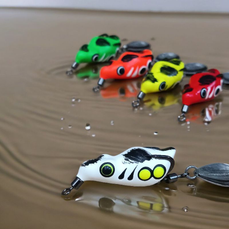 SOFT FROG OF LURE UMPAN MANCING CASTING IKAN GABUS PANCING