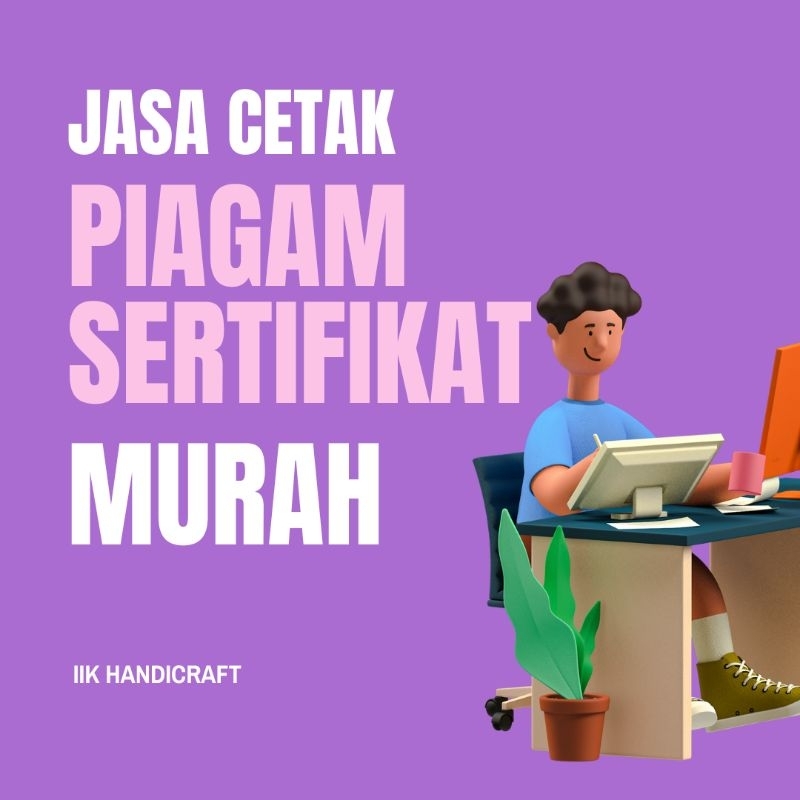 

sertifikat PIAGAM penghargaan lomba A4 atau F4