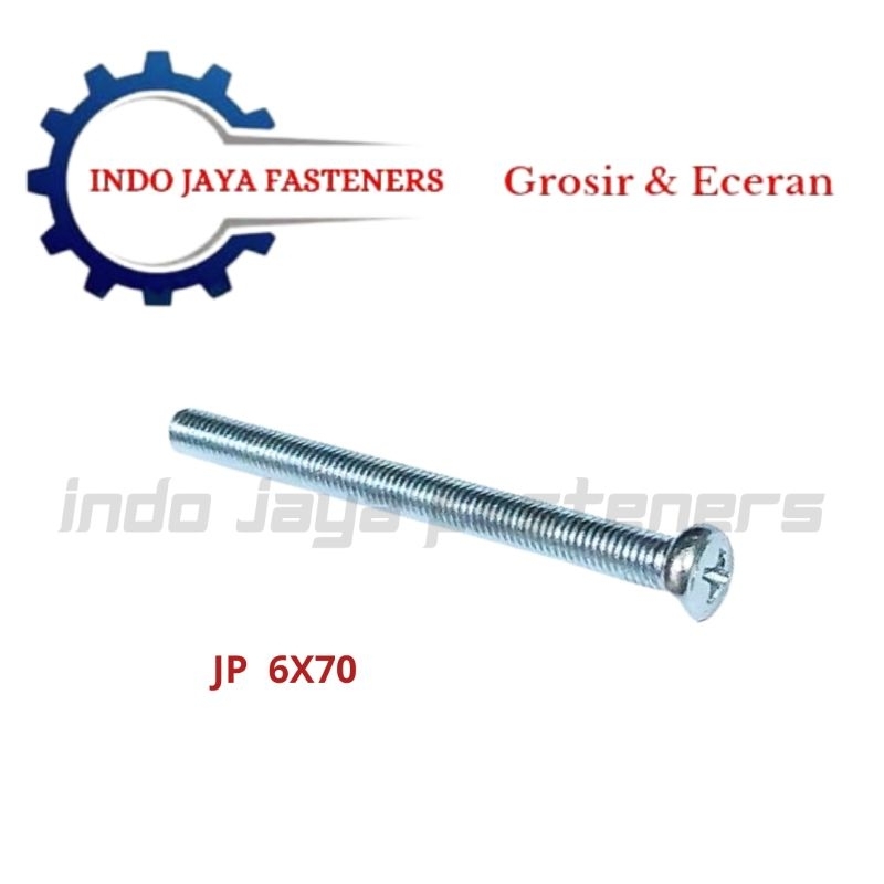 Baut JP M 6 x 70 Baut Philip M6 x 70mm