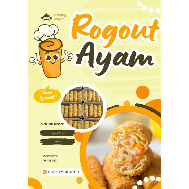 

Rogout Ayam Frozen Isi 5 Pcs