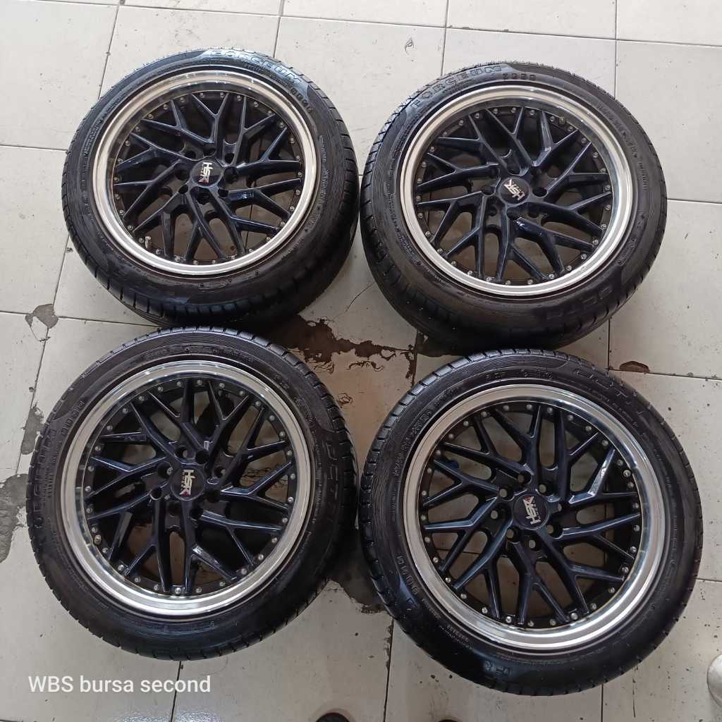 VELG MOBIL RACING R16 SECOND TYPE HSR + BAN PNP JAZZ BRIO YARIS DLL