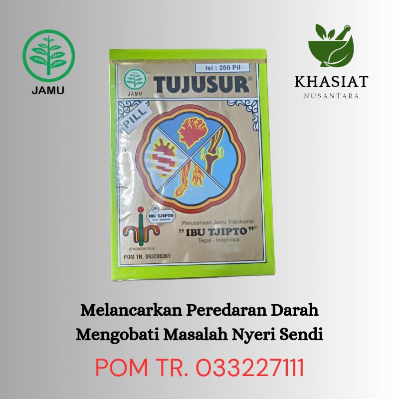 

JAMU TUJUSUR IBU TJIPTO ISI 10 PCS // Kesemutan // Jantung Berdebar // Susah Tidur