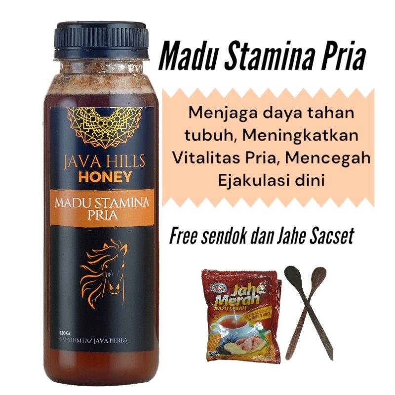 

Javahills Honey Stamina Pria Madu Java Hills Menjaga Daya tahan Tubuh 330gr dan 160gr