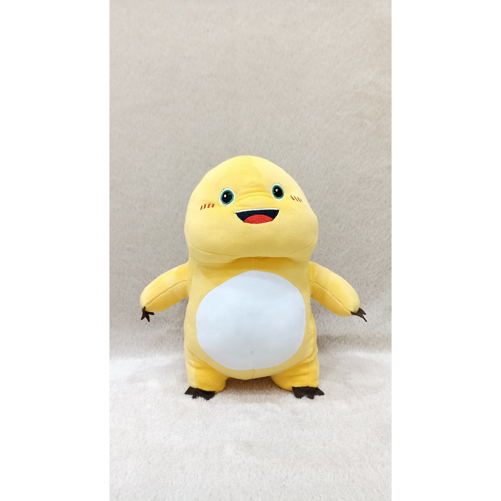 Dreamtoys96 Boneka Dino Naloong Kuning Boneka Dino Spandex Ukuran M