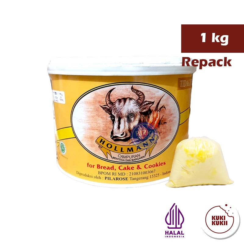 

Hollmann Butter Repack 250 gr 500 gr 1000 gr / MENTEGA HOLMAN / BUTER HOLLMAN 1kg