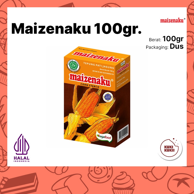 

Maizenaku 100gr | Maizena | Tepung Pati Jagung | Corn Starch | MAIZENA 100 gr