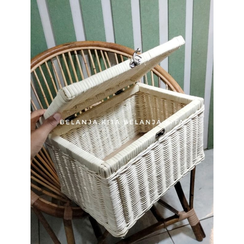 keranjang parcel rotan / keranjang hampers rotan/hantaran rotan