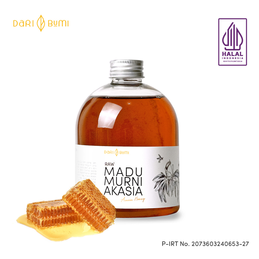 

Dari Bumi Madu Murni Akasia 650 Gr Raw Honey Asli Premium