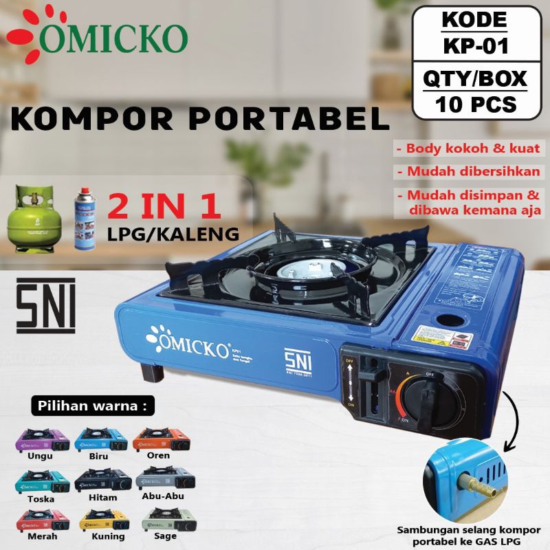 Kompor Portable Omicko