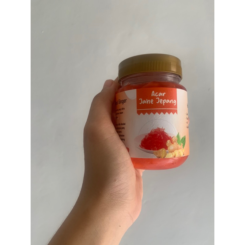 

Acar jahe Jepang | Red Ginger Acar jahe