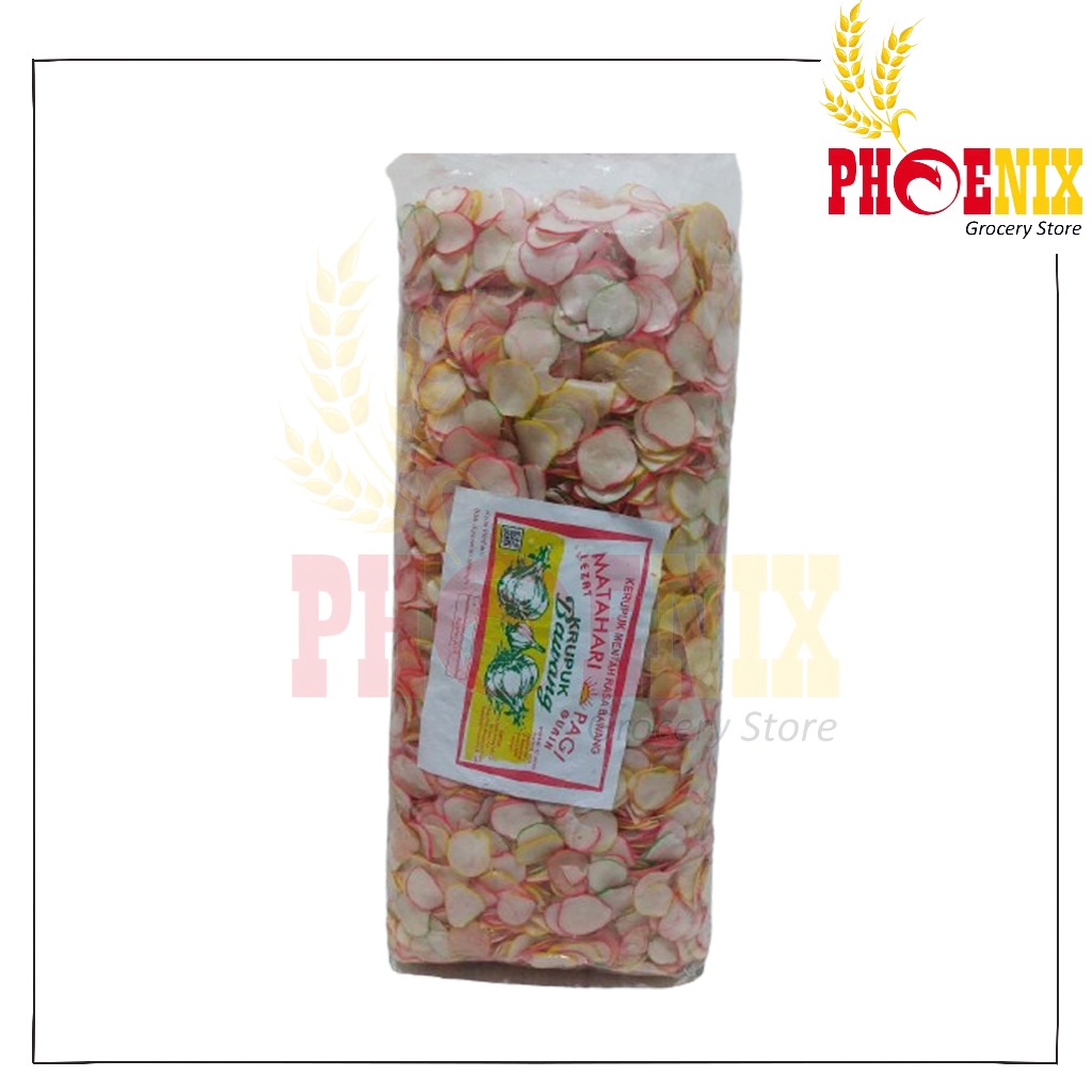 

Kerupuk bawang warna warni 5 Kg