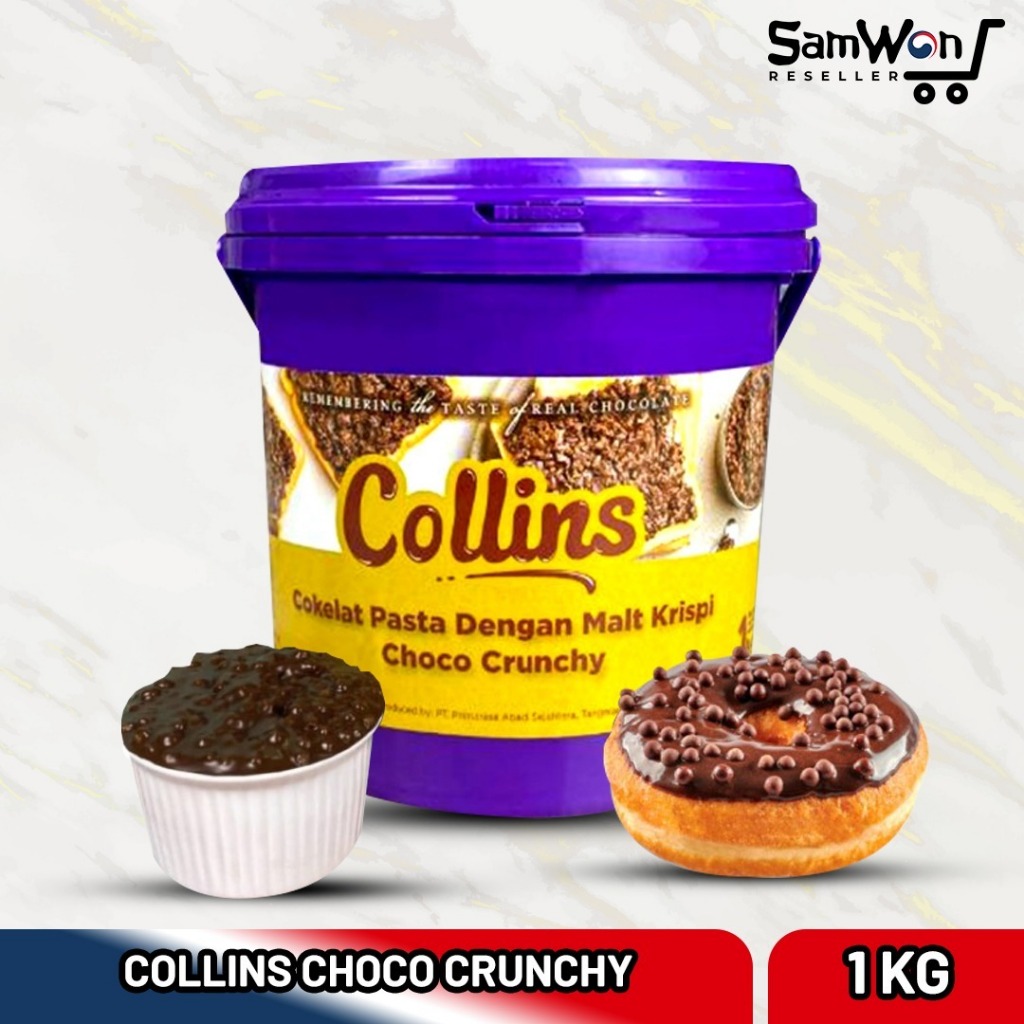 

COLLINS CHOCO CRUNCHY 1 KG - COKLAT PASTA DENGAN SEREAL BERAS