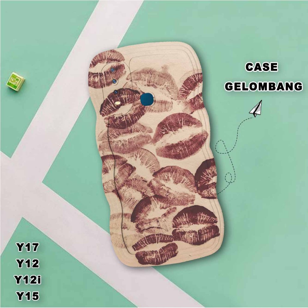 Case Hp - Gelombang Vivo Y17- Vivo Y12 - Vivo y12i - Vivo Y15 -  Casing Hp Gelombang Vivo Y17- Vivo 