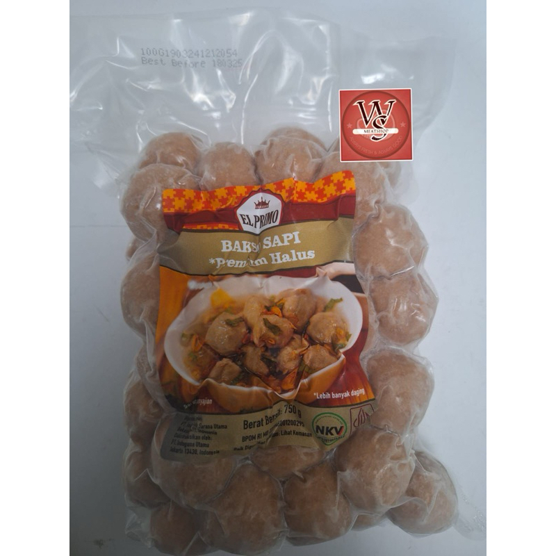 

EL PRIMO BAKSO HALUS PREMIUM 750 gr