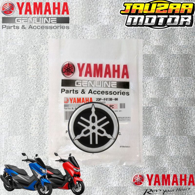 EMBLEM LOGO YAMAHA PANEL SEN NMAX OLD NMAX NEW  AEROX 2DP-F413B-00 ORIGINAL YAMAHA