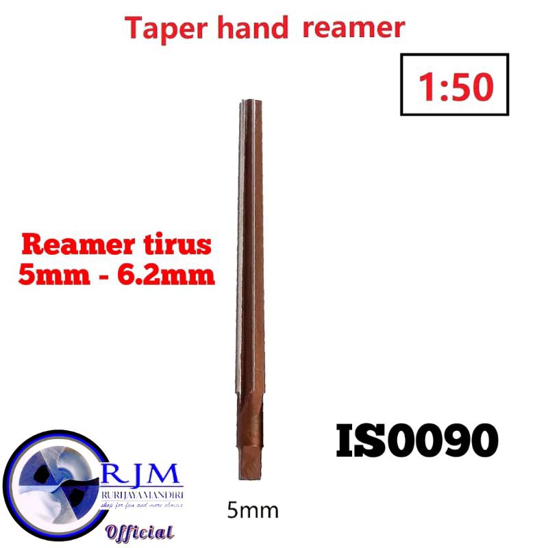 Reamer tirus 5mm 1:50 reamer lemer remer pin reamer pin