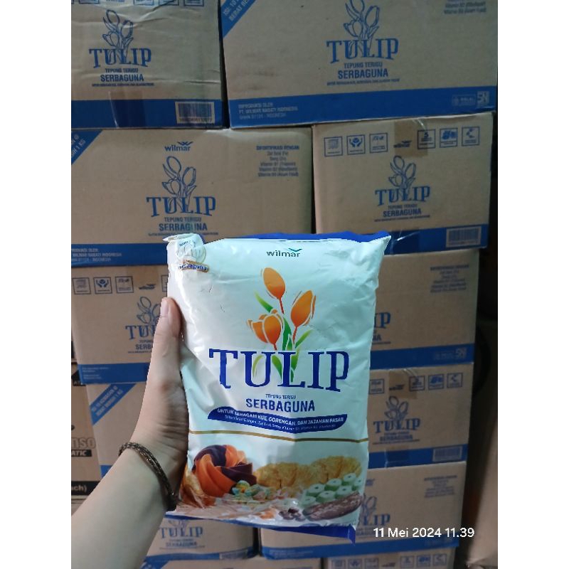 

TEPUNG TULIP kemasan 1 kg x 10 bks ( 1 karton)