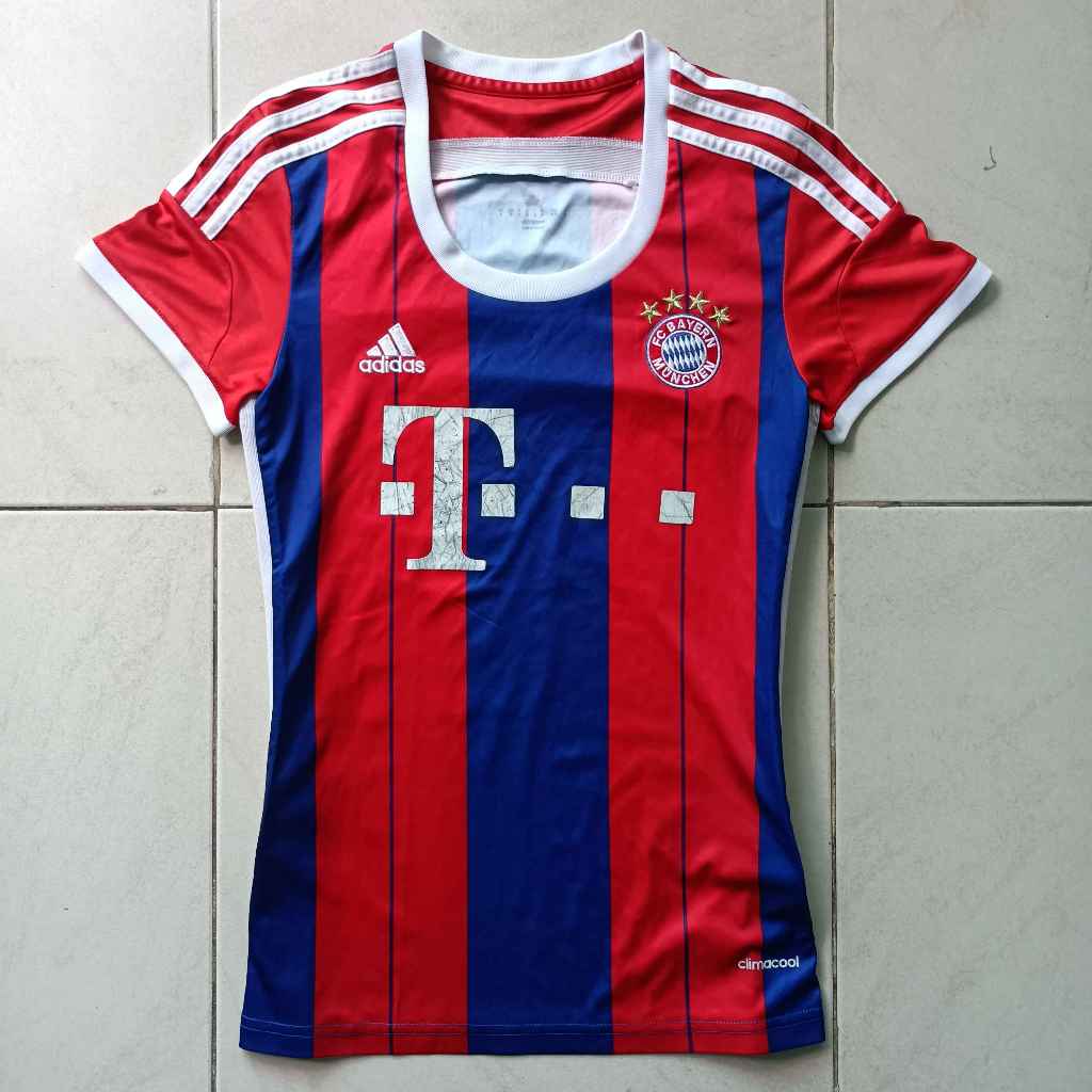 Jersey Bayern Munchen Ladies 2014 Adidas Second Original