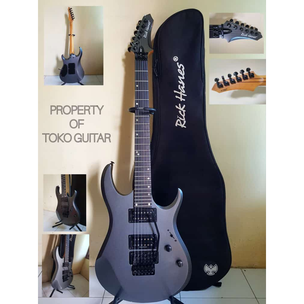 GITAR RICK HANES SHREDGUY - INCLUDE GIGBAG - FULL ORIGINAL