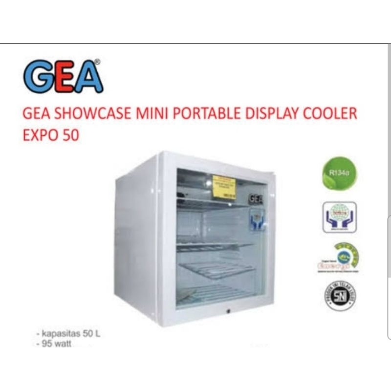 Sewa Mini Showcase Portable Kap 50 Liter untuk 3 Bulan PLUS FREE 1 Bln