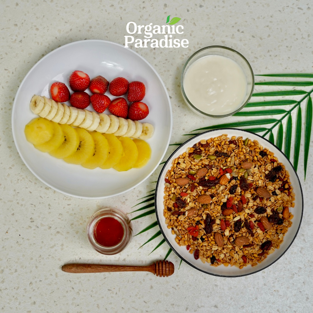 

Granola Original Honey Special Mix 500 Gram Organic Paradise