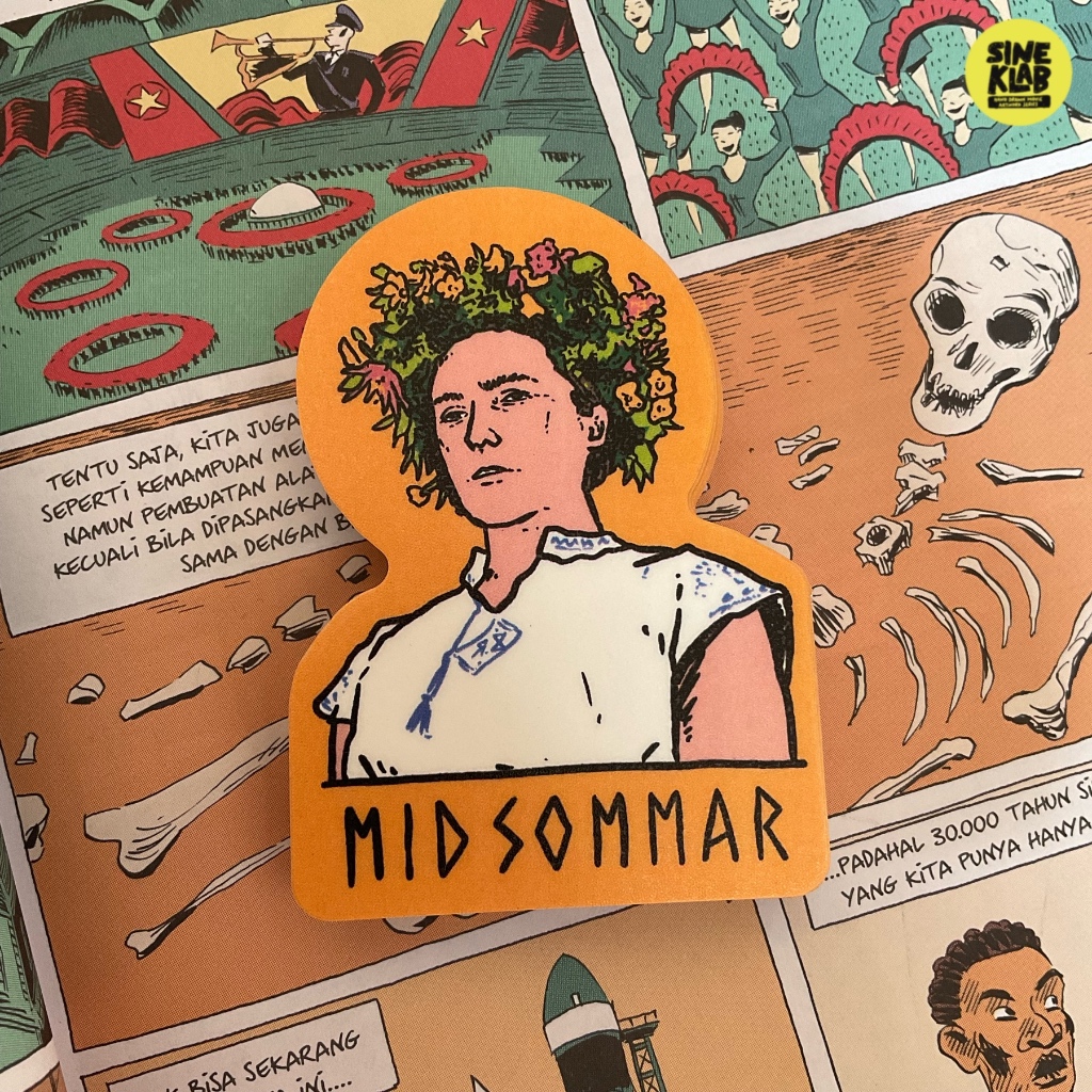 

sineklab - Sticker MID SOMMAR - Edisi Sticker Film / Movie / Cinema / Series / Sticker Laptop