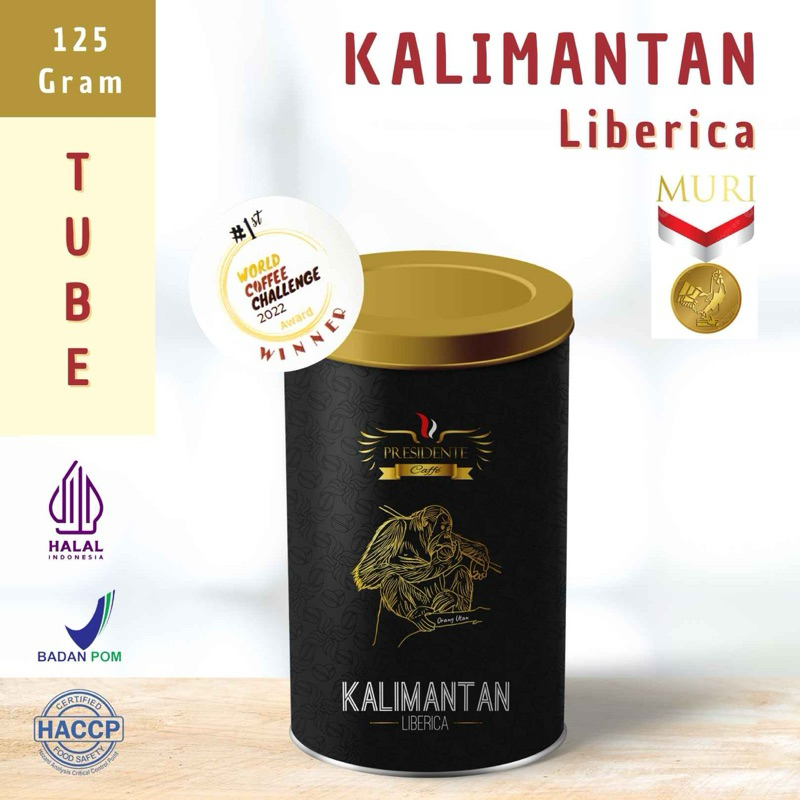 

Kopi Kalimantan Liberica - Presidente Caffe - 125gr