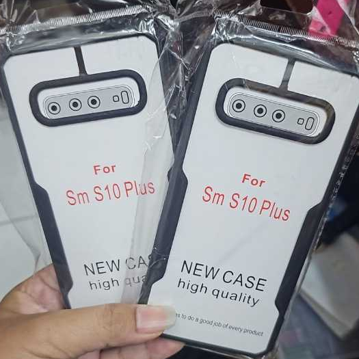 HARD CASE ARMOR SHOCKPROOF BUMPER TRANSPARANT FOR SAMSUNG S8 / S8 PLUS / S9 / S9 PLUS / S10 / S10 LI