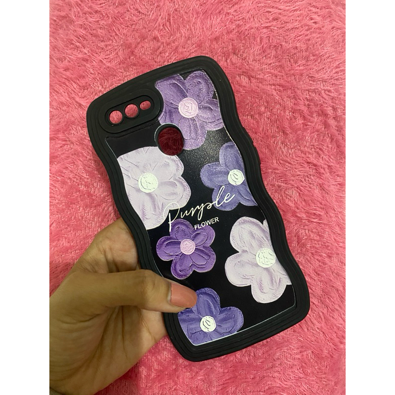 Soft Case Oppo A3S Motif Bunga