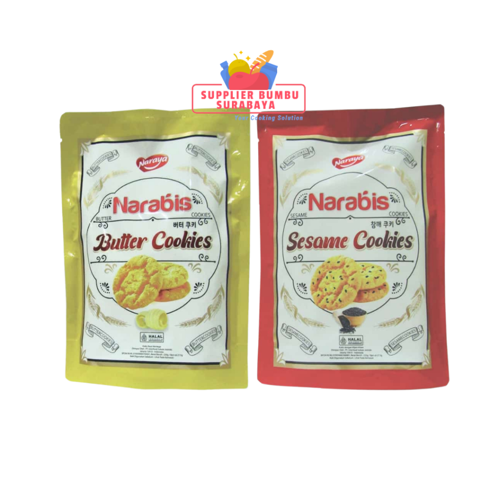 

Naraya Narabis Butter Sesame Cookies 220g