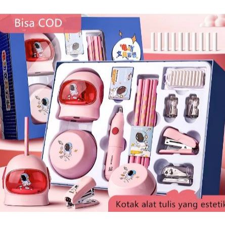 

Set Alat Tulis Elektrik Rautan Penghapus Vacuum Pensil 11 In 1 Ready stok