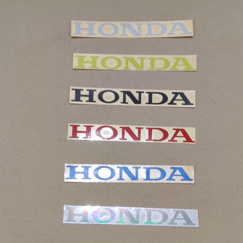 STIKER LOGO HONDA KECIL HIGH QUALITY