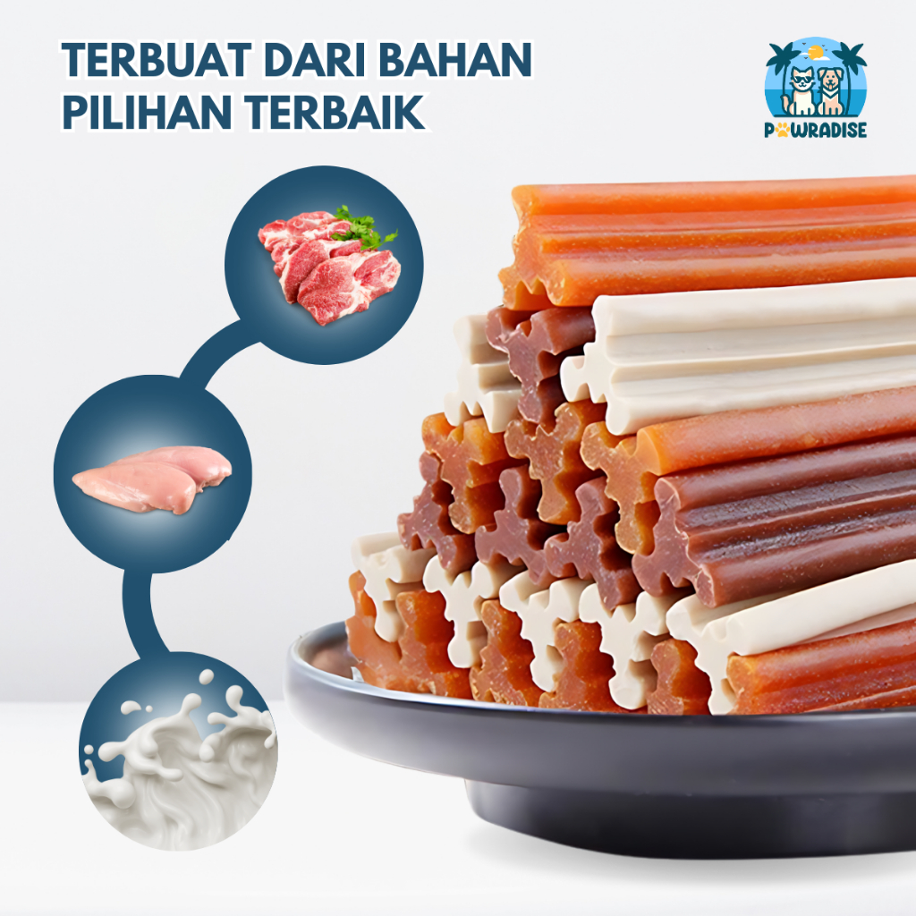 Ay00 Cemilan Pembersih Karang Gigi Anjing Dentalstick - Snack Pembersih Gigi Anjing - Dog Treats