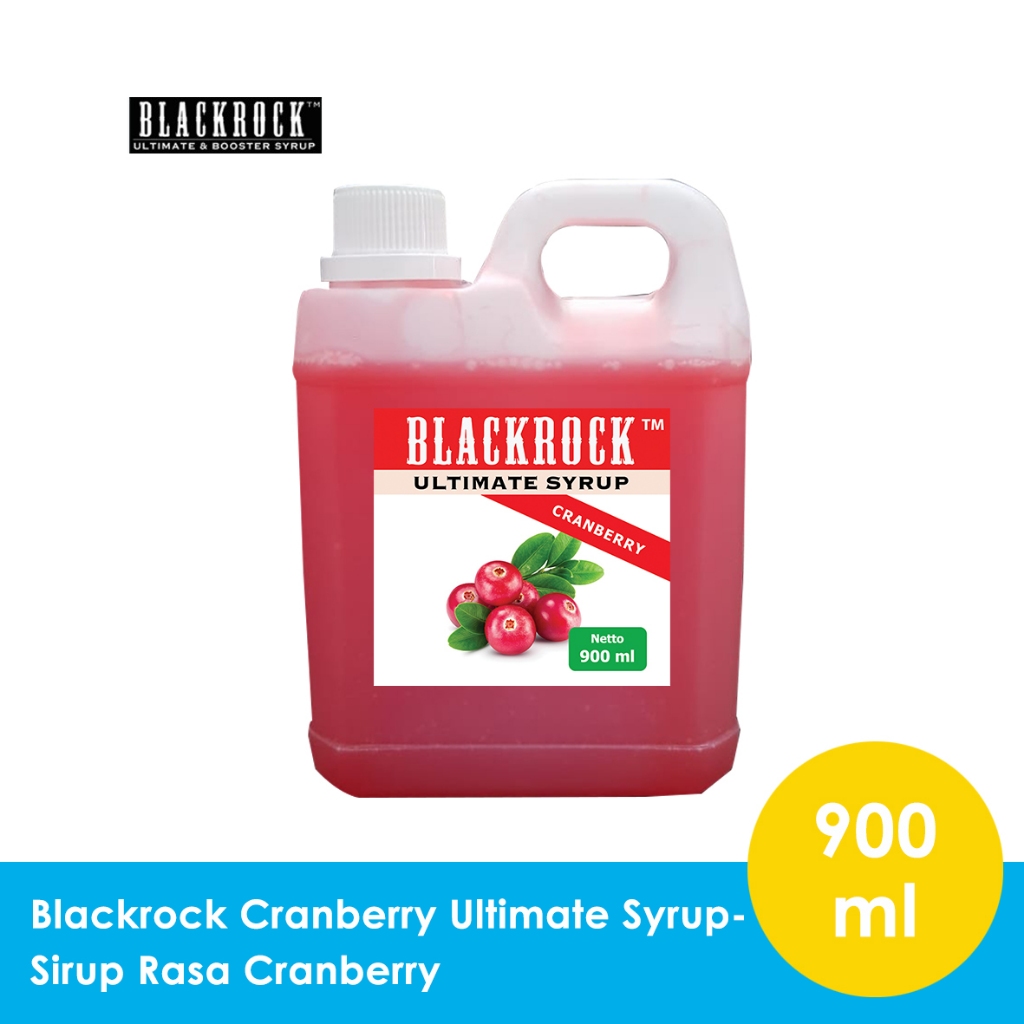 

Blackrock Cranberry Ultimate Syrup 900 ml - sirup rasa cranberry