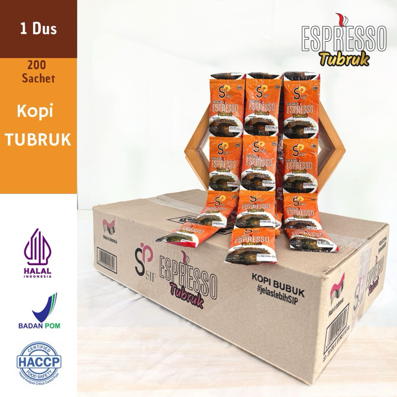 

Espresso Tubruk - Kopi SIP -1 Dus