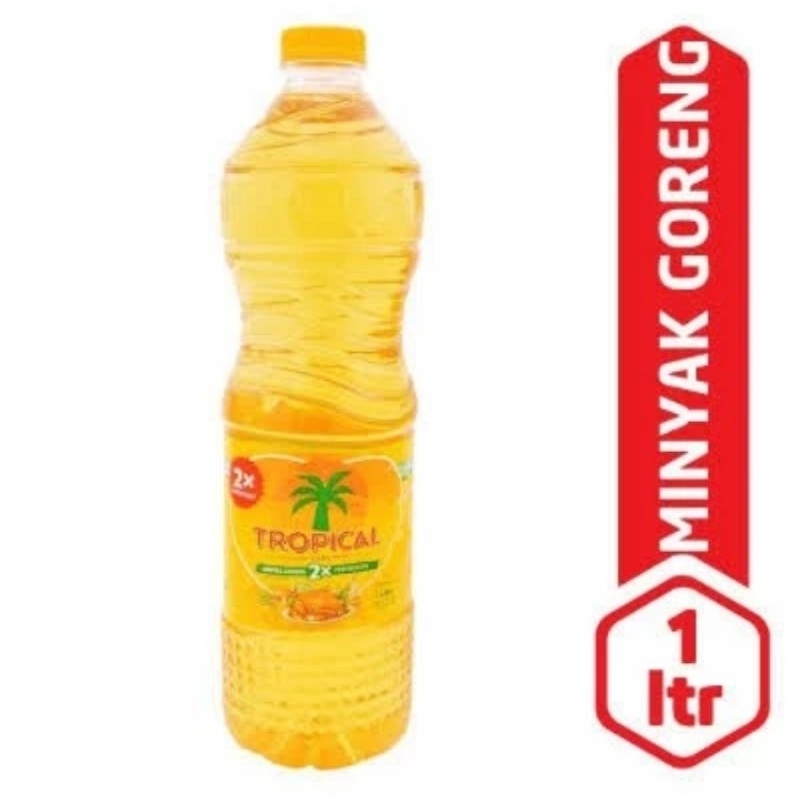 

MINYAK GORENG TROPICAL BOTOL 1 LITER