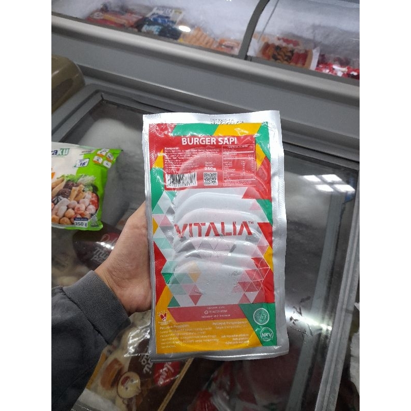 

isian burger Vitalia Beef isi 10 & 20