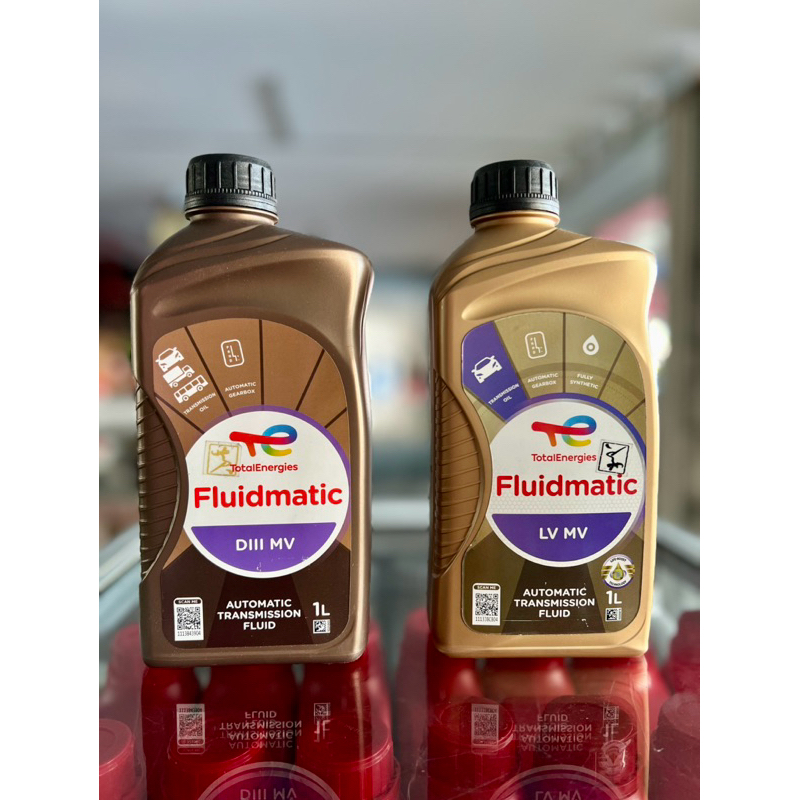 Oli TOTAL Matic ATF Fluidmatic DIII MV / Dextron 3 (1L) / TOTAL Matic ATF Fluidmatic LVMV Dextron 6 